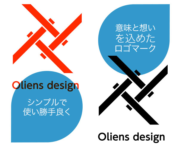 理念と想いを込めたロゴマーク作成